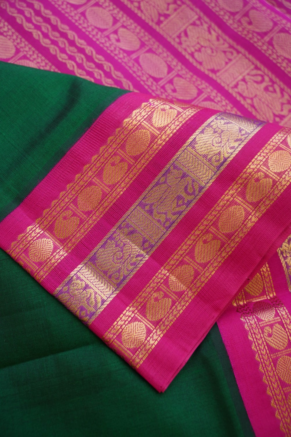Kanchi Handloom Silk Cotton Saree PC15402