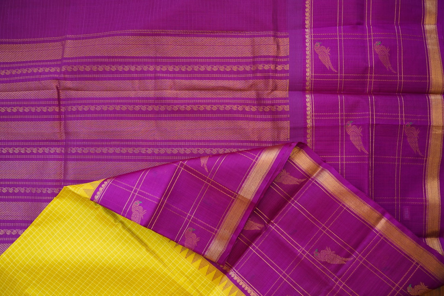 Kanchi Handloom Silk Cotton Saree PC15404