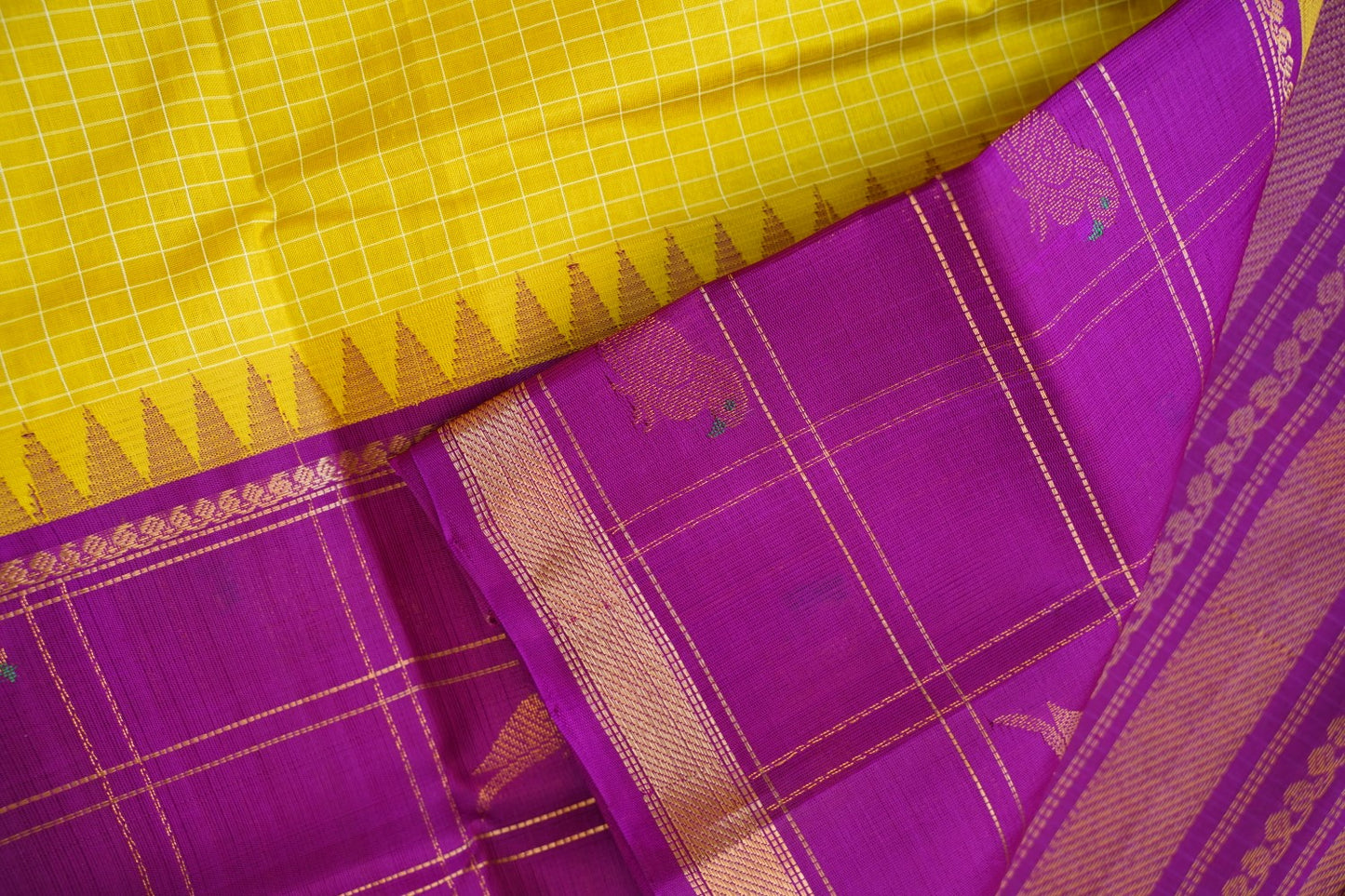 Kanchi Handloom Silk Cotton Saree PC15404