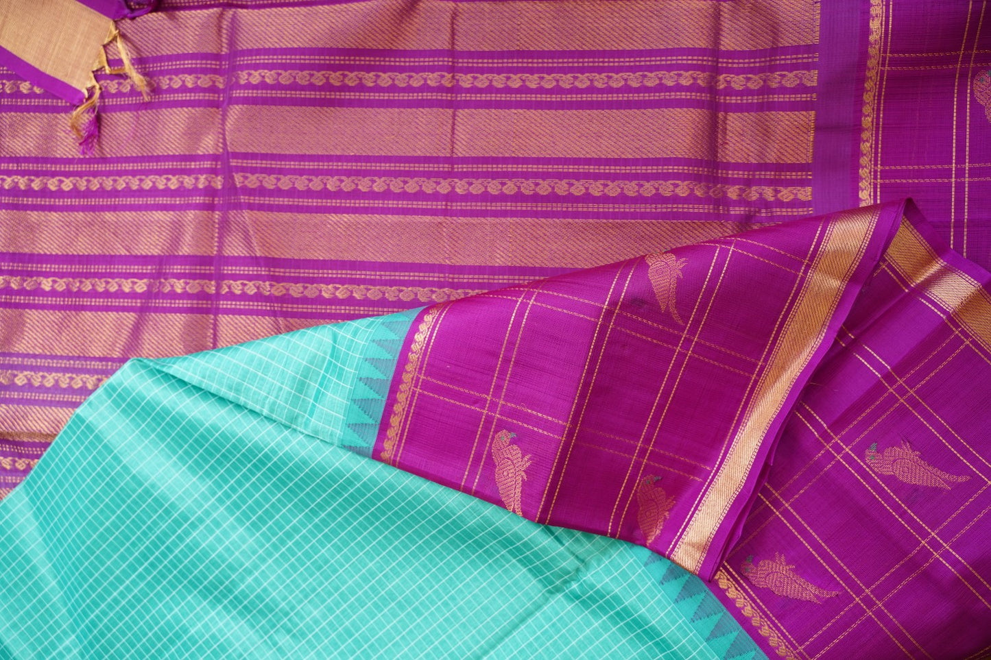 Kanchi Handloom Silk Cotton Saree PC15374