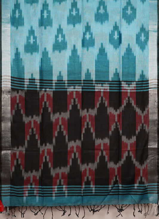 Semi Linen Fancy saree PC16401