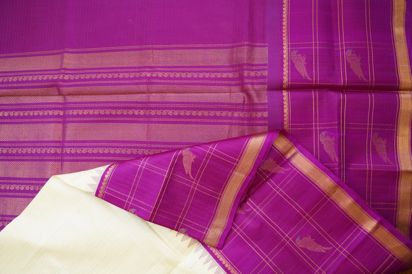 Kanchi Handloom Silk Cotton Saree PC15362