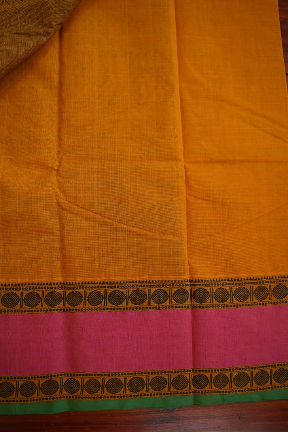 Kanchi handloom Cotton Saree PC12839