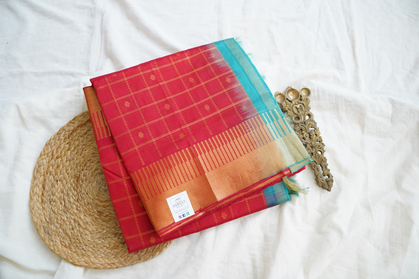 Kanchi Handloom Silk Cotton Saree PC15359