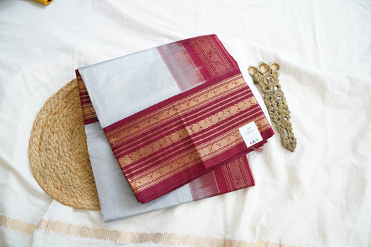 Kanchi Handloom Silk Cotton Saree PC15394