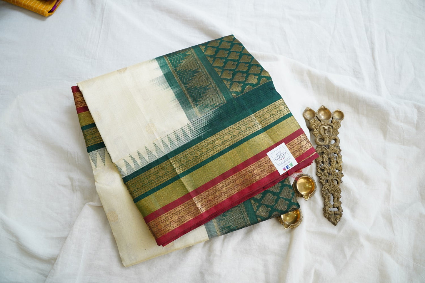 Kanchi Handloom Silk Cotton Saree  PC15446