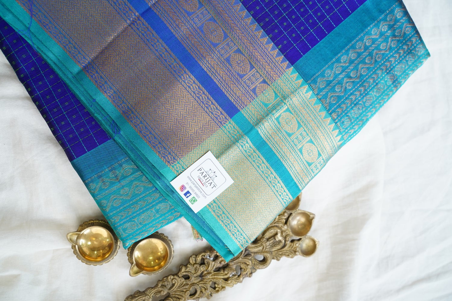 Kanchi Handloom Silk Cotton Saree PC15444