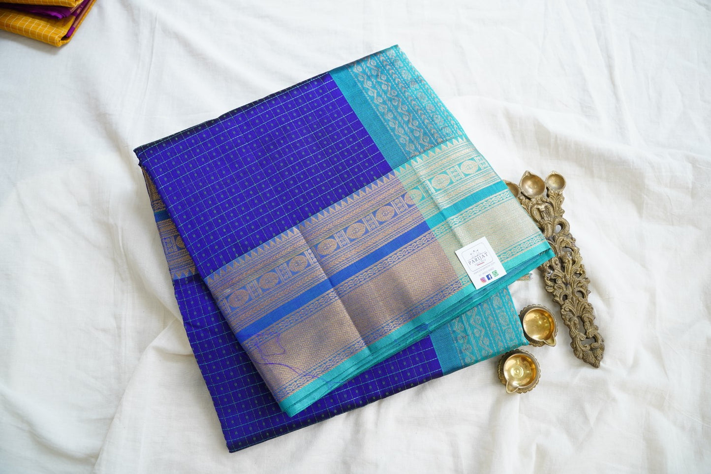 Kanchi Handloom Silk Cotton Saree PC15444