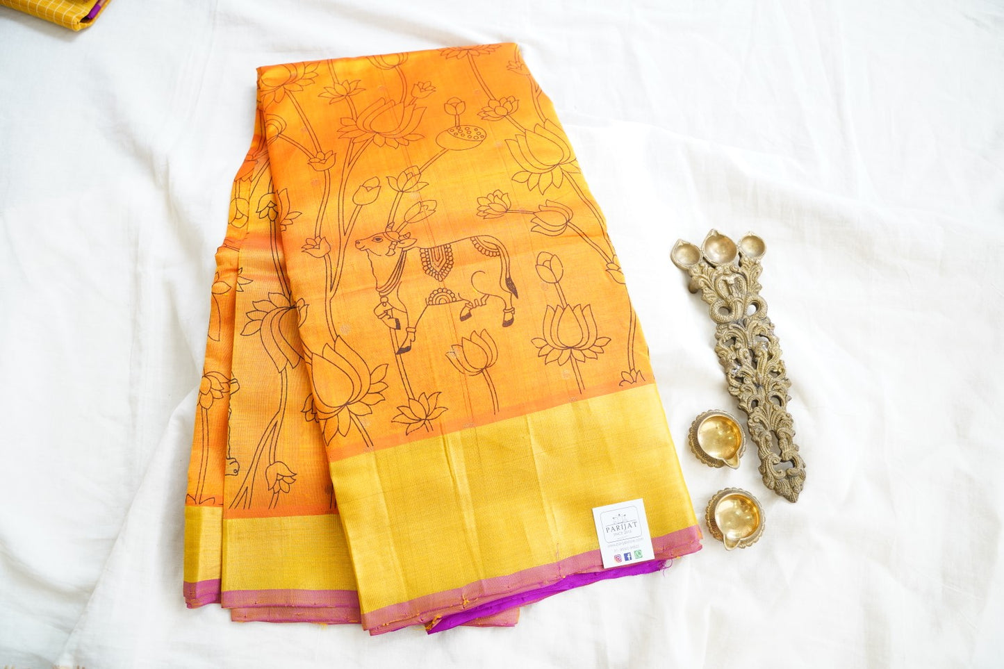 Kanchi Handloom Silk Cotton Saree PC15440
