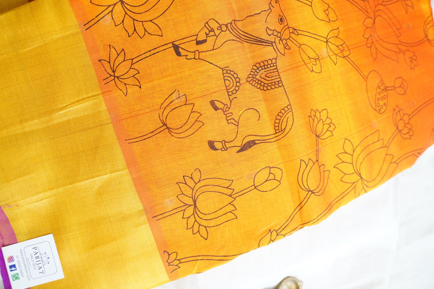 Kanchi Handloom Silk Cotton Saree PC15440