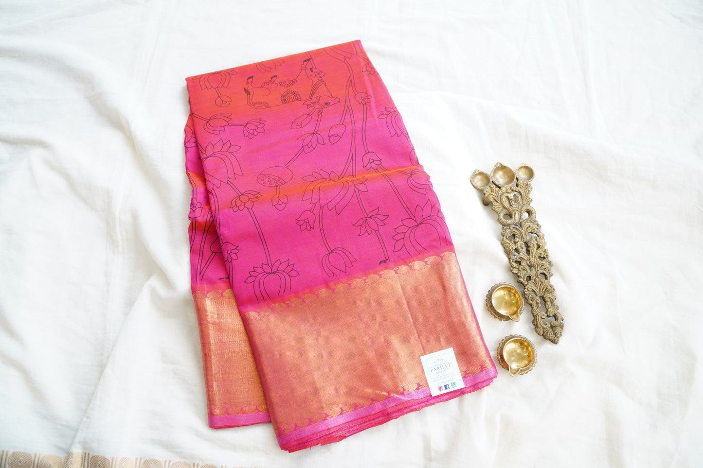 Kanchi Handloom Silk Cotton Saree PC15439