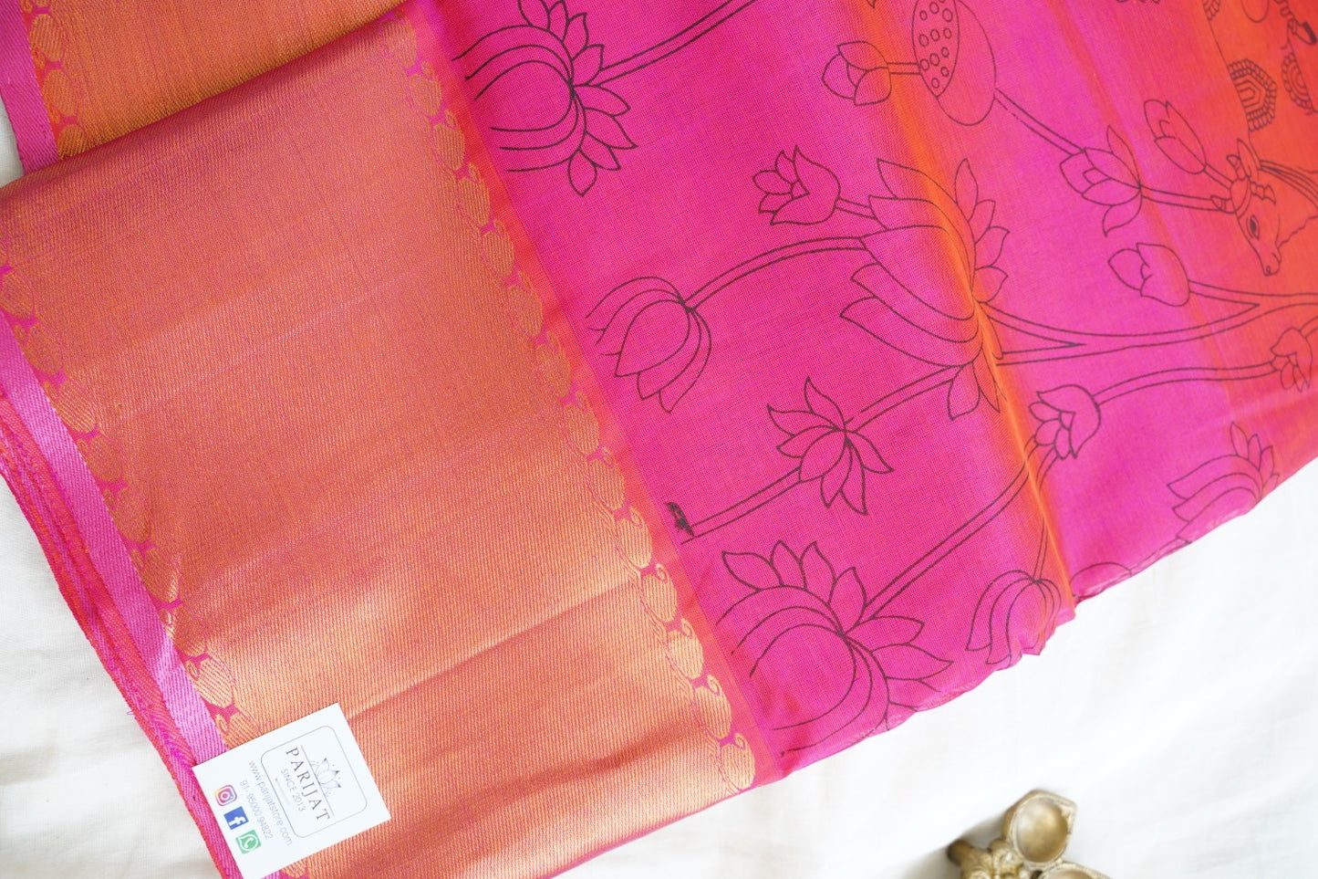 Kanchi Handloom Silk Cotton Saree PC15439