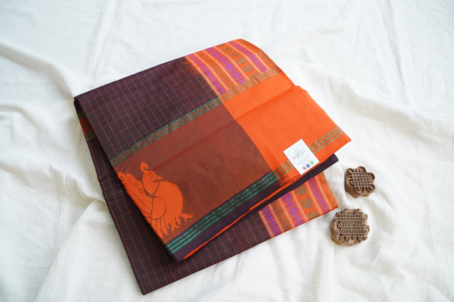 Kanchi Semi Silk Cotton Saree PC15474