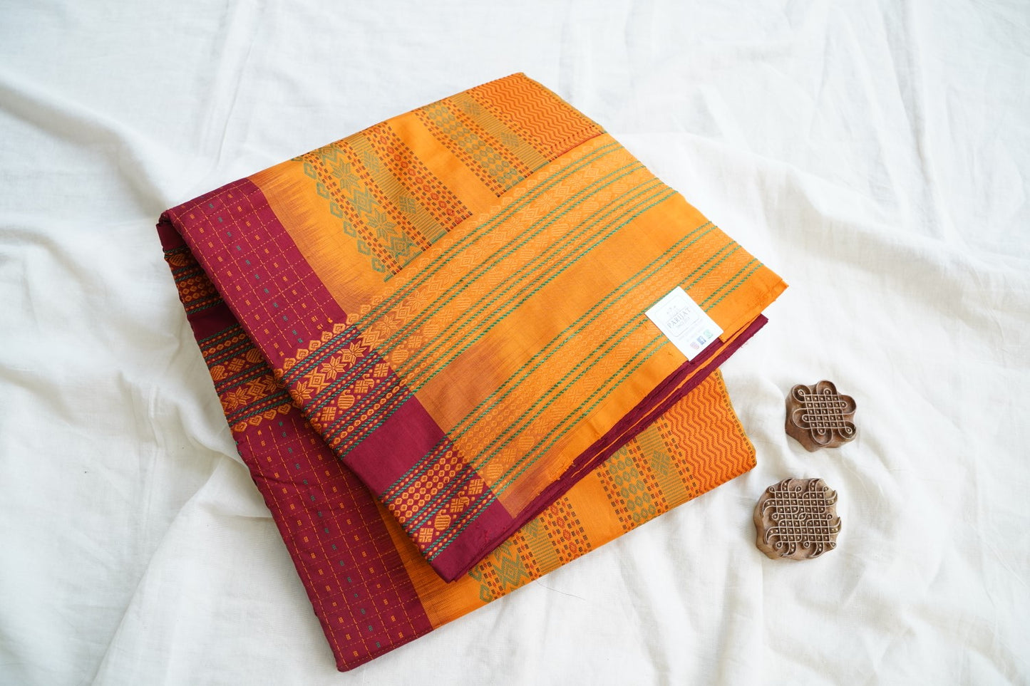 Kanchi Semi Silk Cotton Saree PC15477