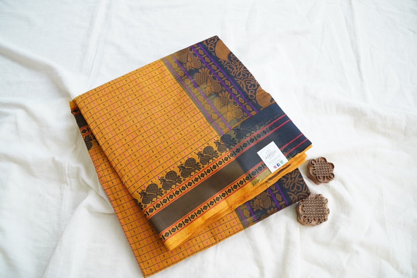 Kanchi Semi Silk Cotton Saree PC15478