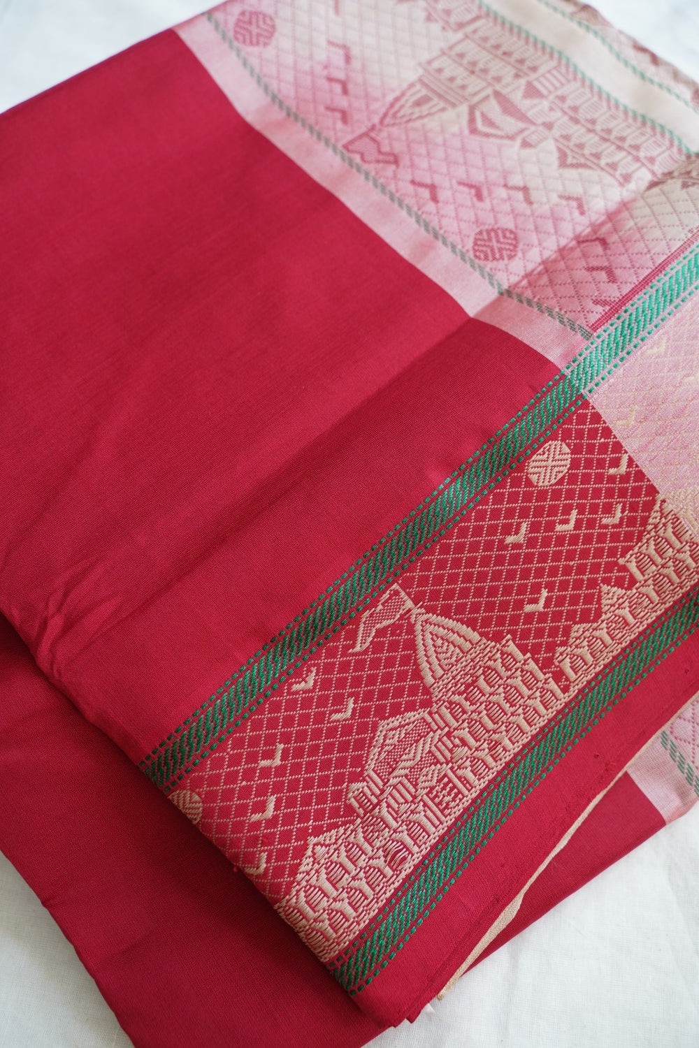 Kanchi Semi Silk Cotton Saree PC15481