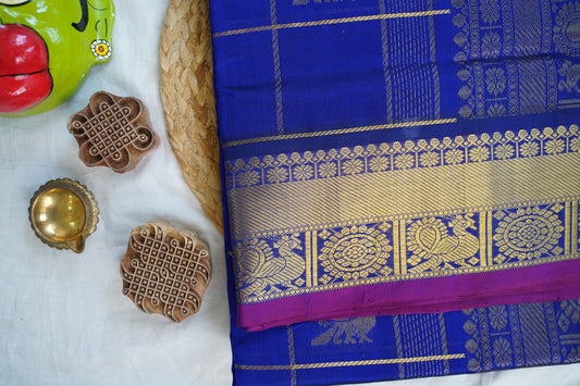 Kanchi Handloom Silk Cotton Saree PC16662