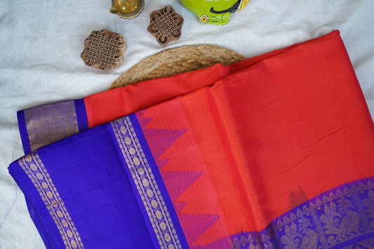 Kanchi Handloom Silk Cotton Saree PC11020