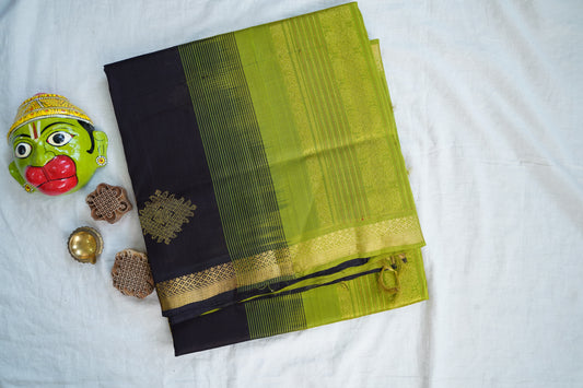 Kanchi Handloom Silk Cotton Saree PC16658