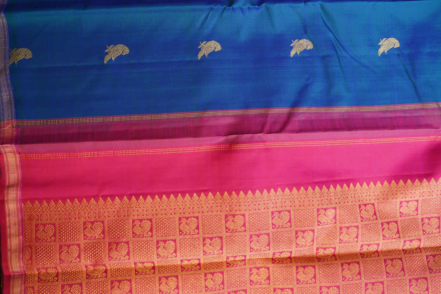 Pure Kanchi Silk Saree-PC15419