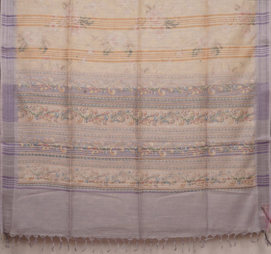 Semi Linen Fancy saree PC16481