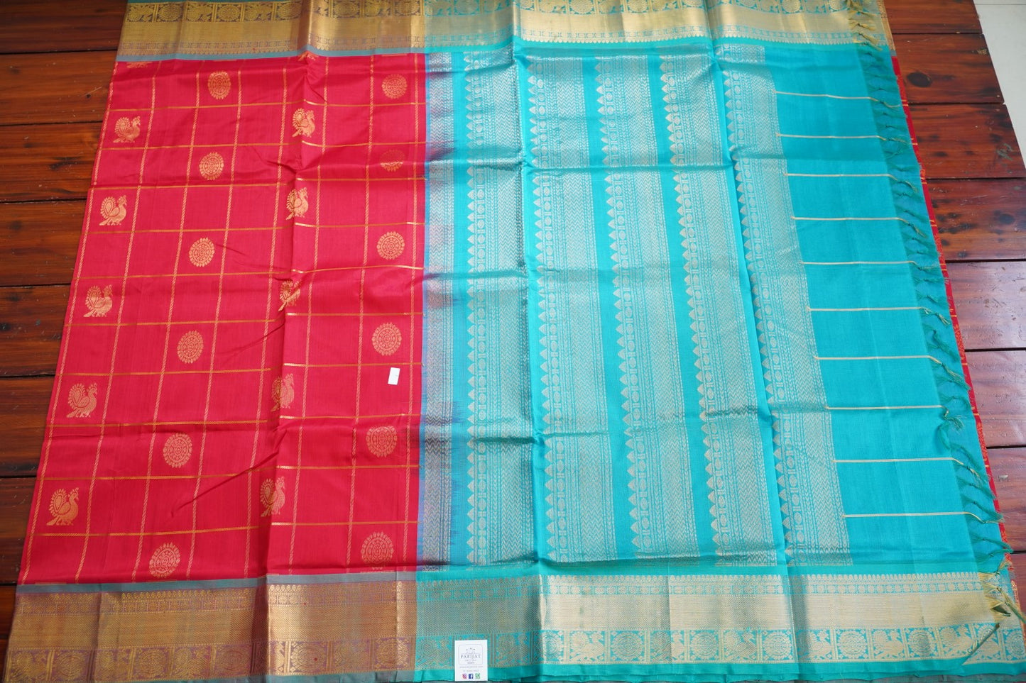 Kanchi Handloom Silk Cotton Saree PC15420