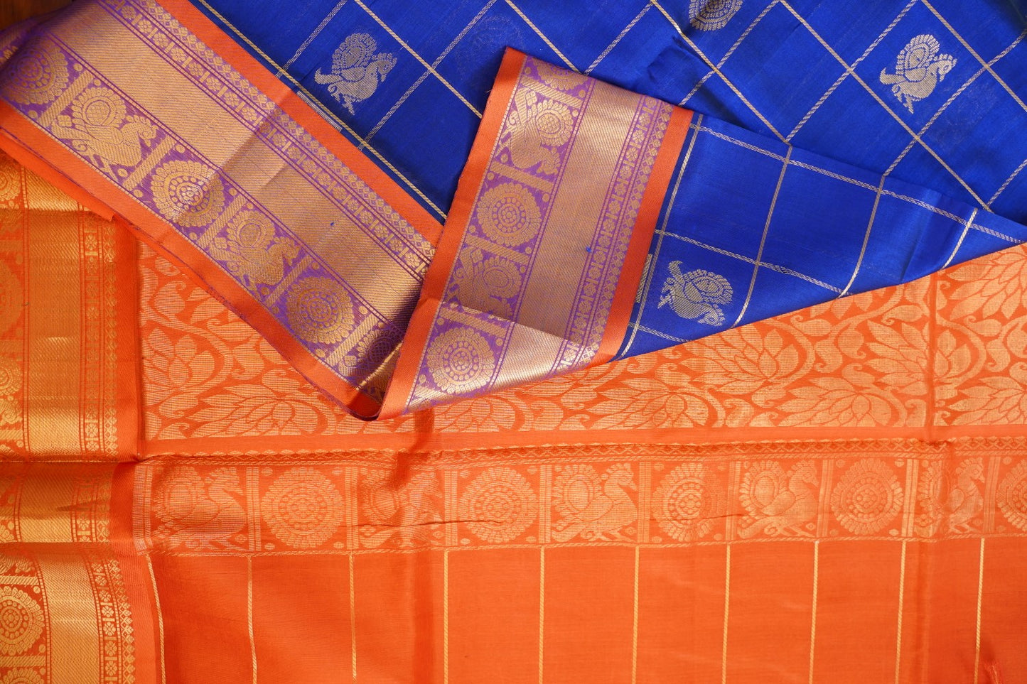 Kanchi Handloom Silk Cotton Saree PC15452