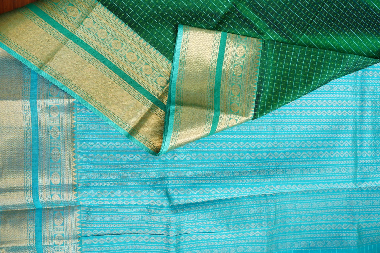 Kanchi Handloom Silk Cotton Saree PC15451
