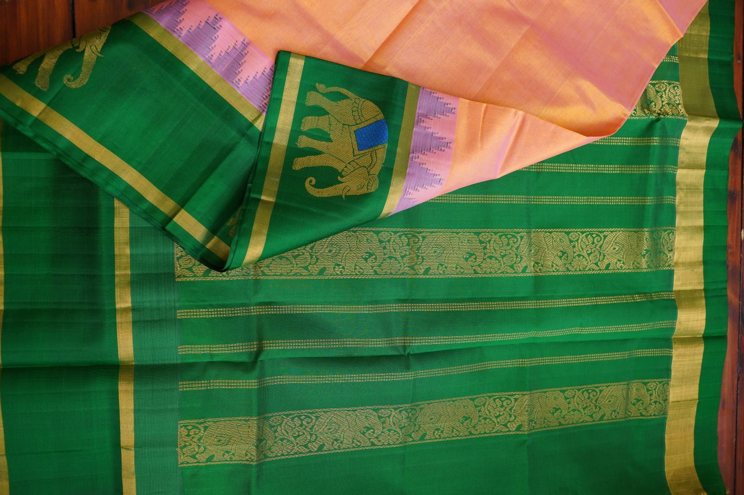 Kanchi Handloom Silk Cotton Saree PC15449