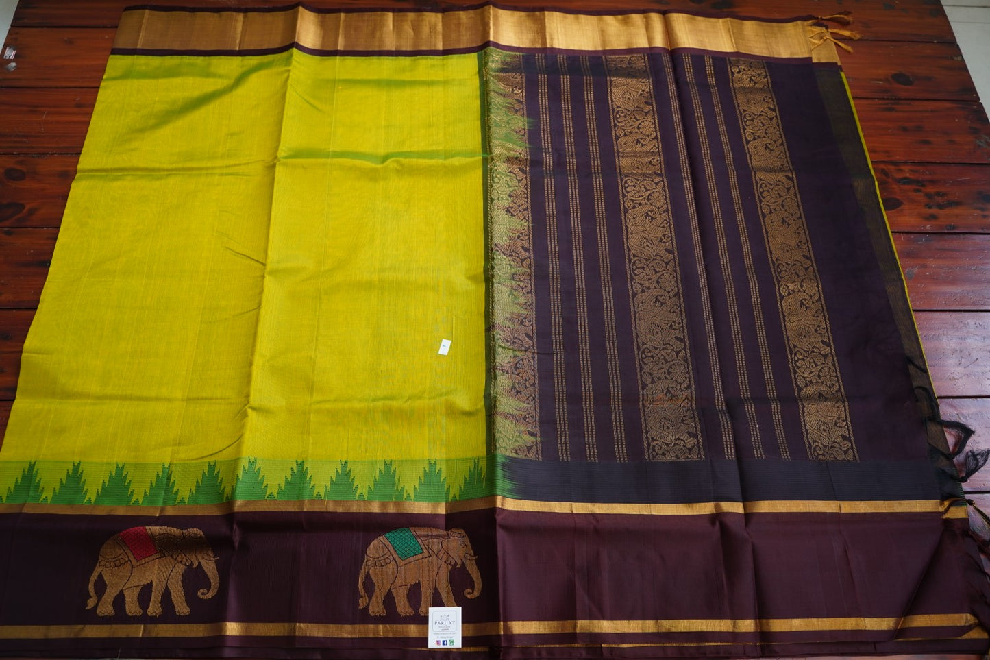 Kanchi Handloom Silk Cotton Saree  PC15448