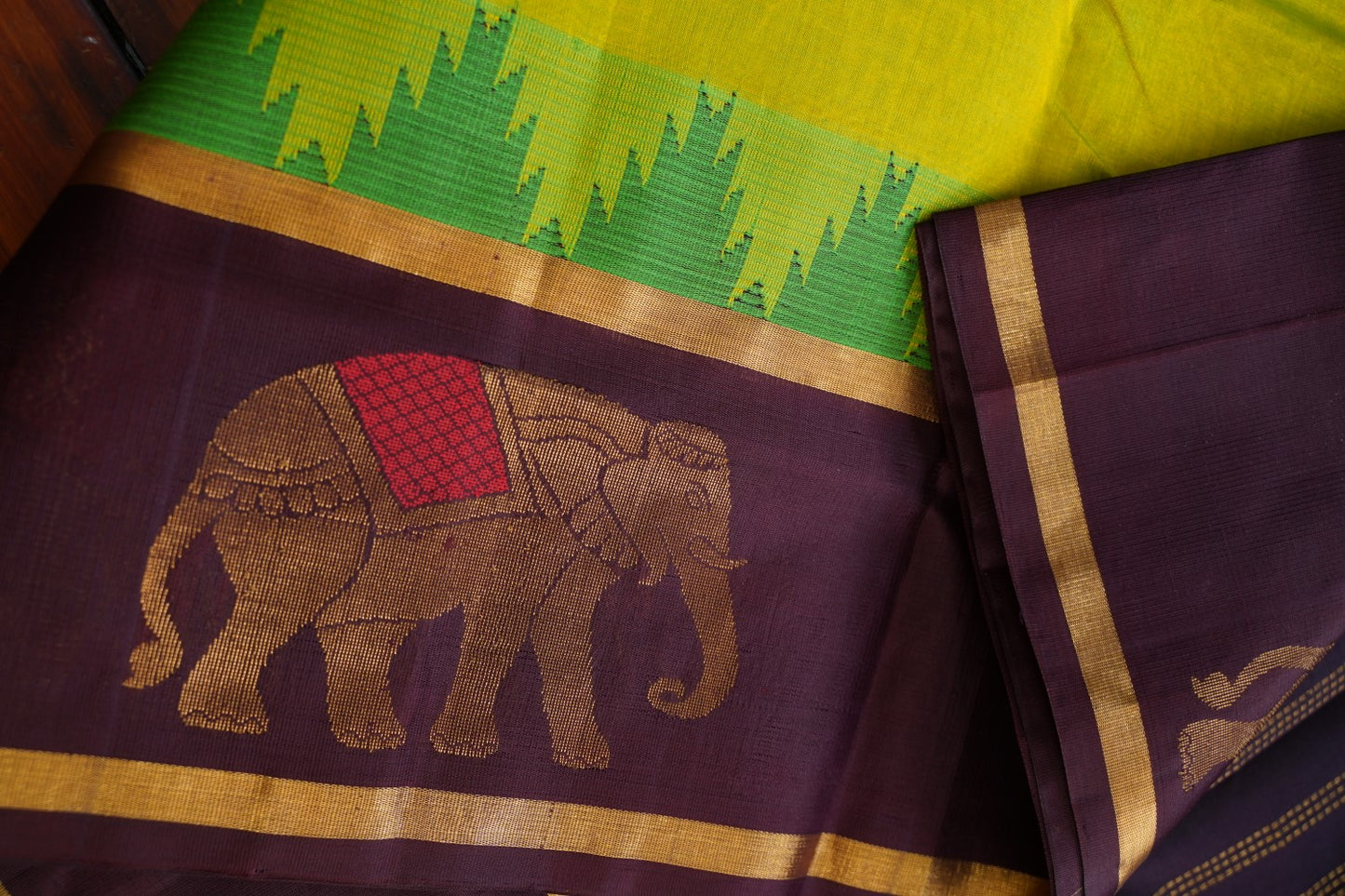 Kanchi Handloom Silk Cotton Saree  PC15448