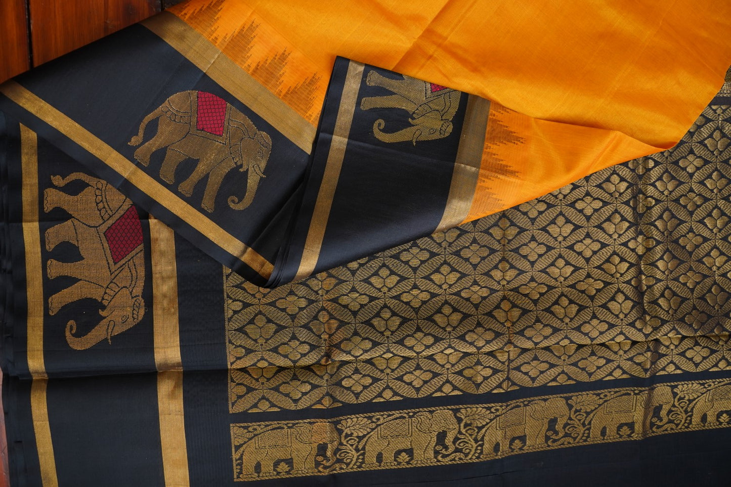 Kanchi Handloom Silk Cotton Saree  PC15447