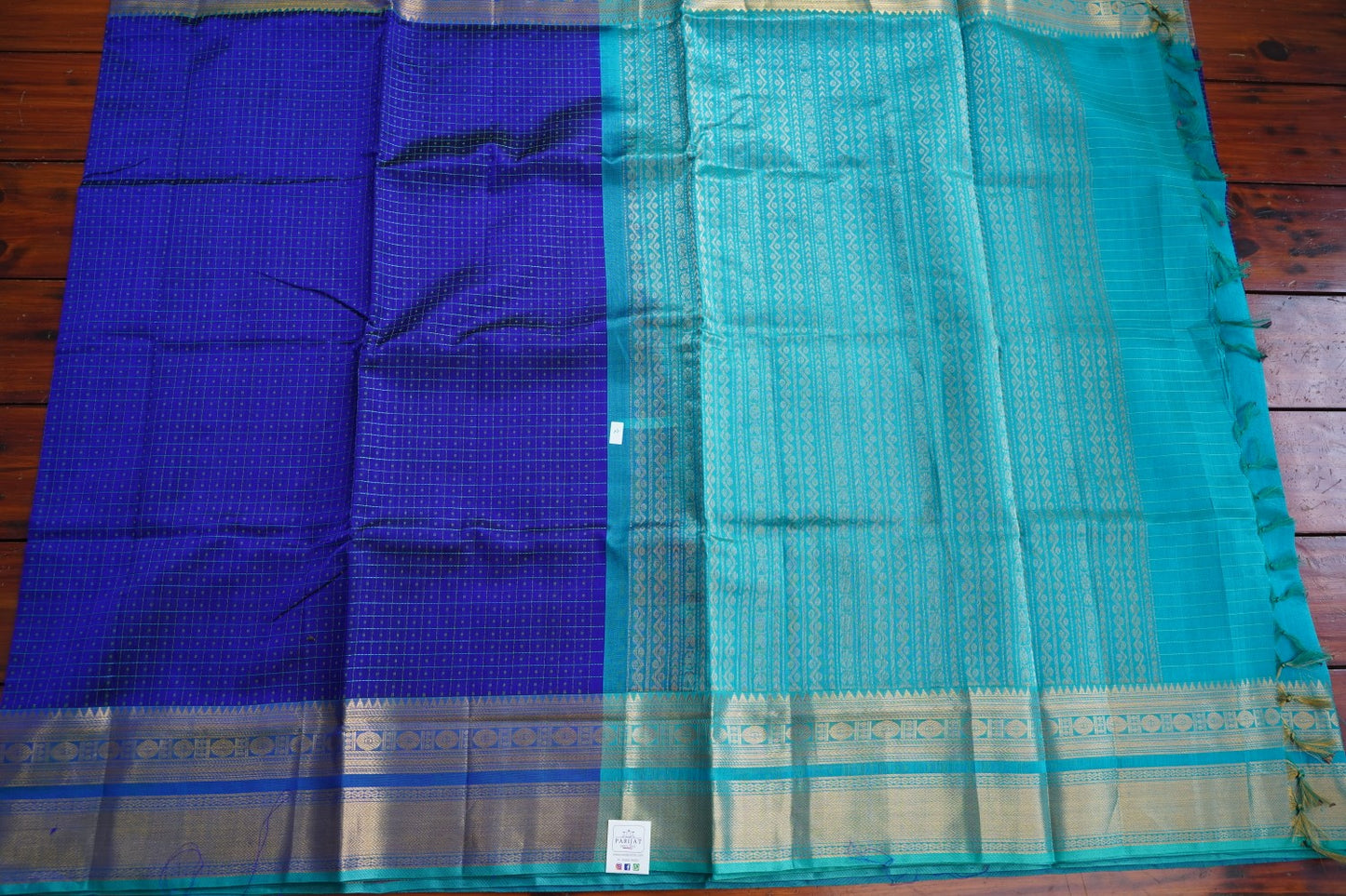 Kanchi Handloom Silk Cotton Saree PC15444