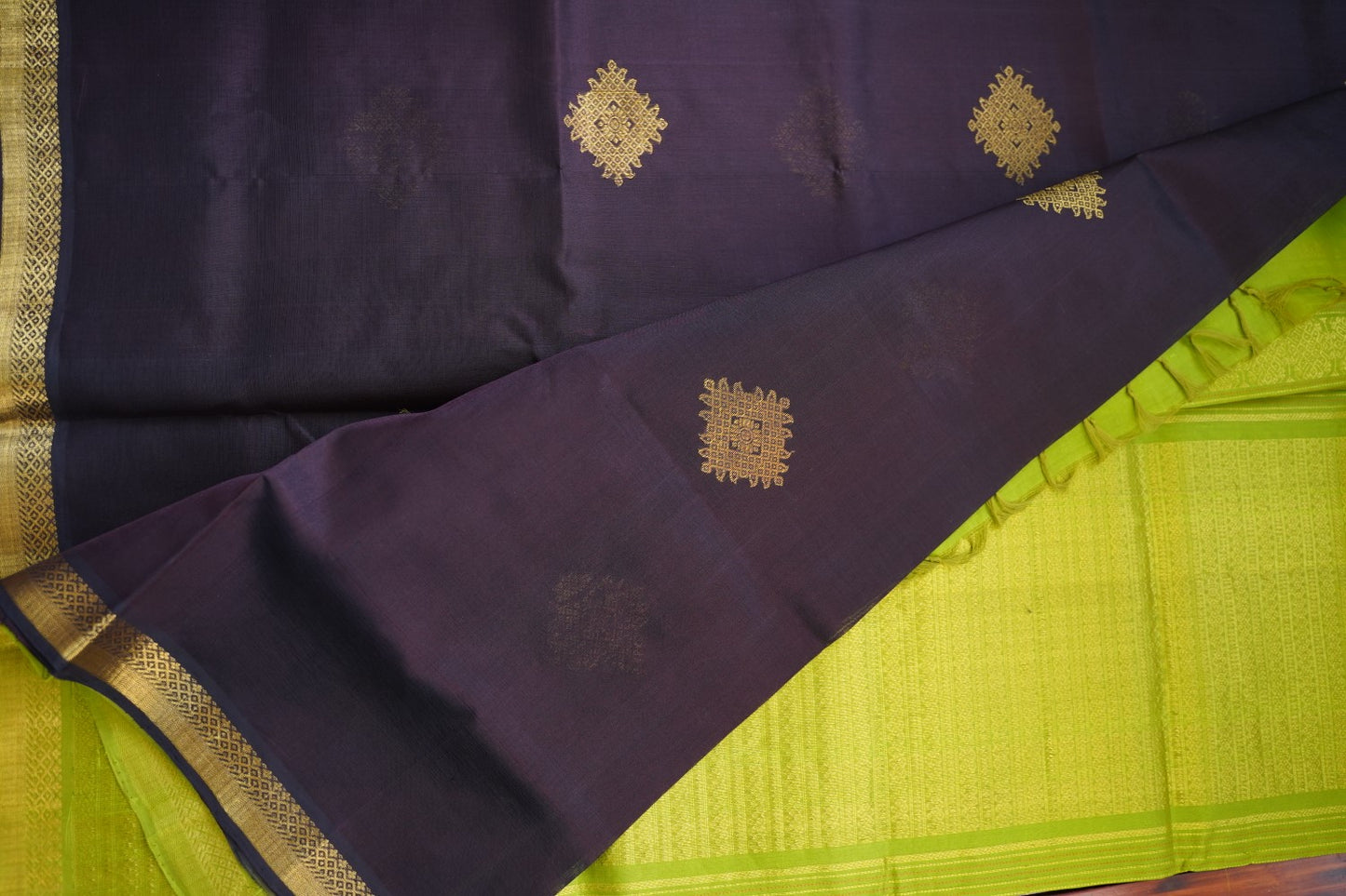 Kanchi Handloom Silk Cotton Saree PC16658
