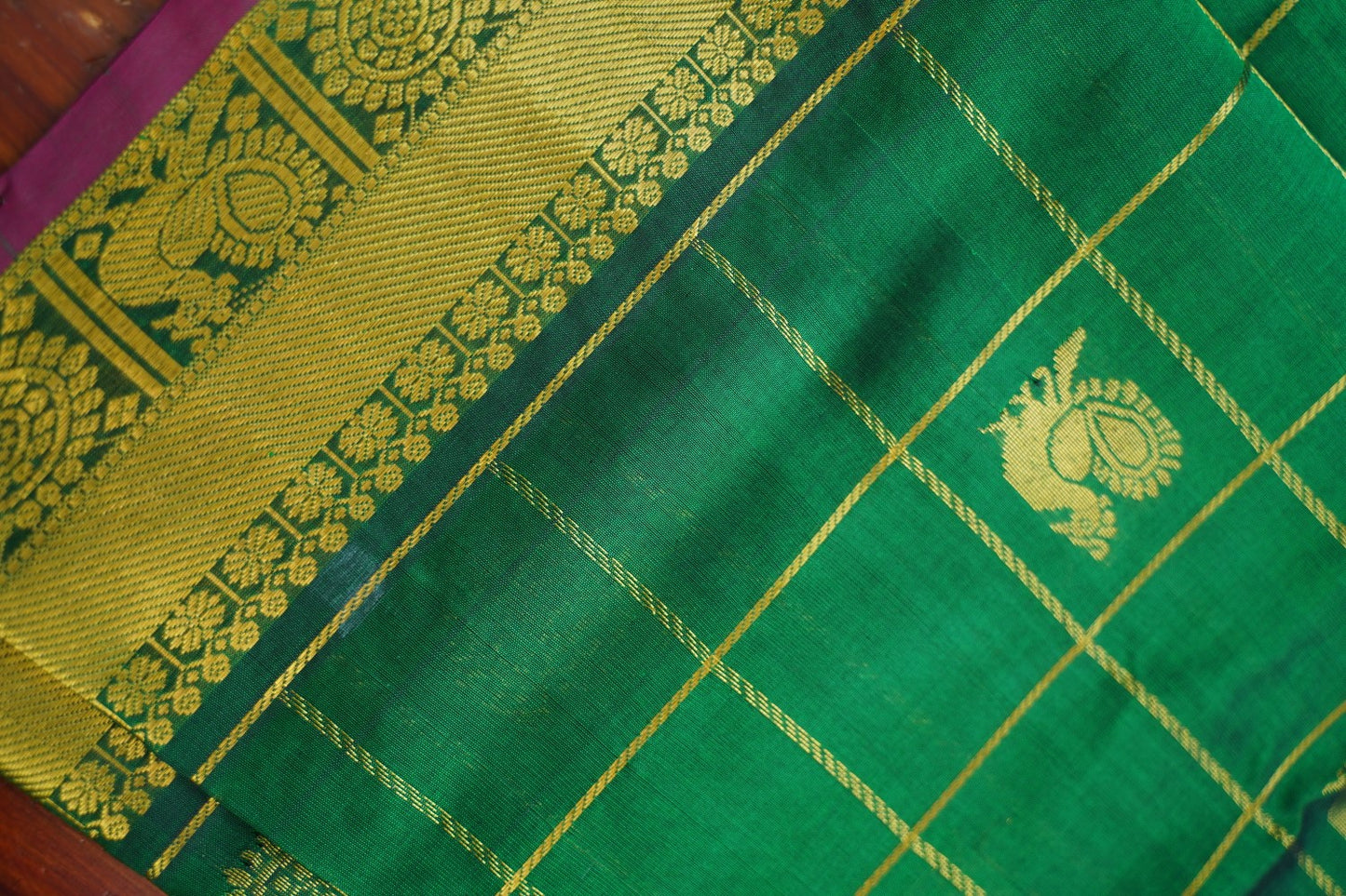 Kanchi Handloom Silk Cotton Saree PC16661