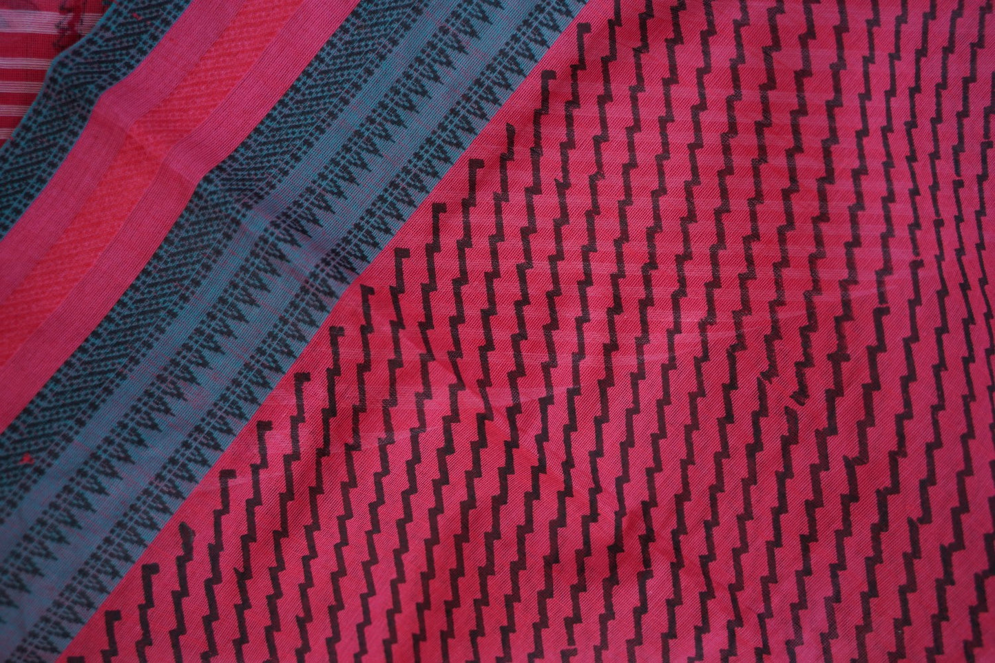 Block Printed Chettinad Cotton Saree PC15429