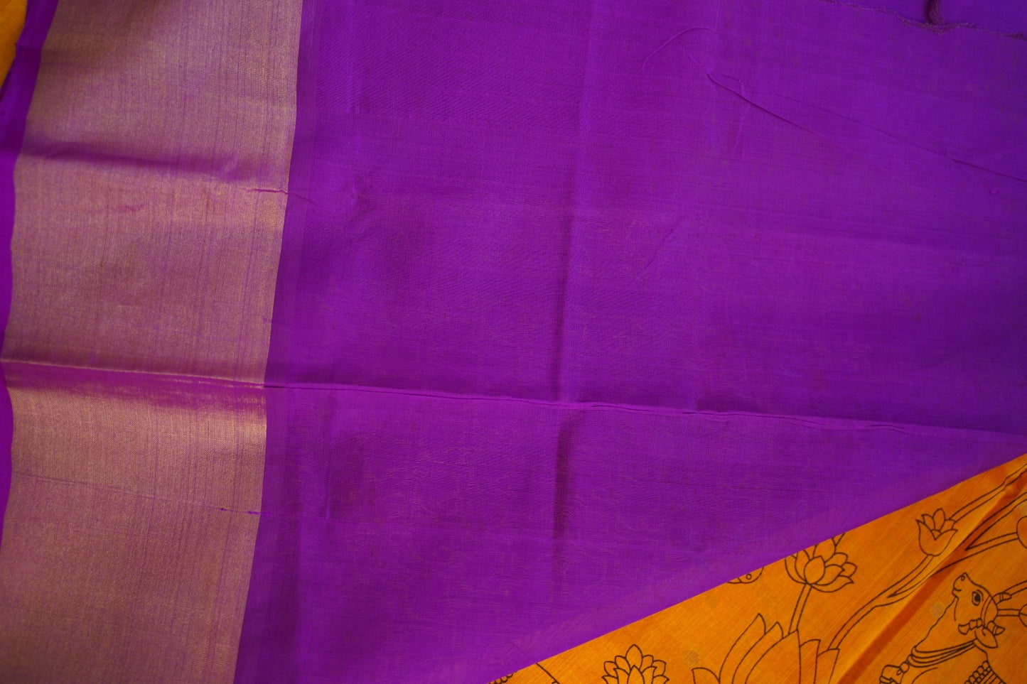 Kanchi Handloom Silk Cotton Saree PC15440