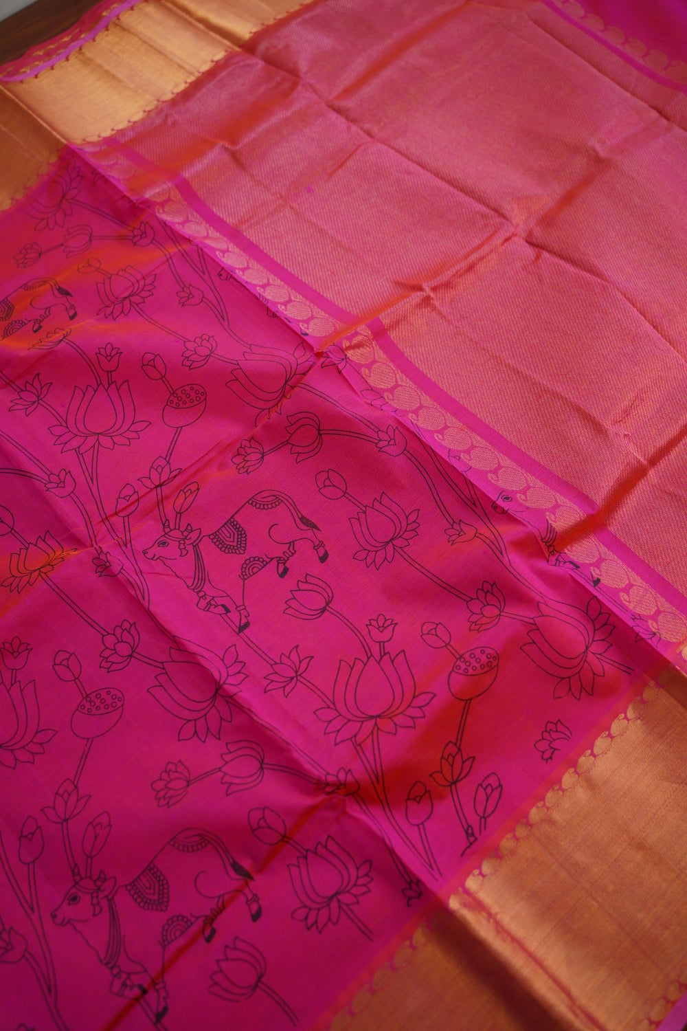 Kanchi Handloom Silk Cotton Saree PC15439