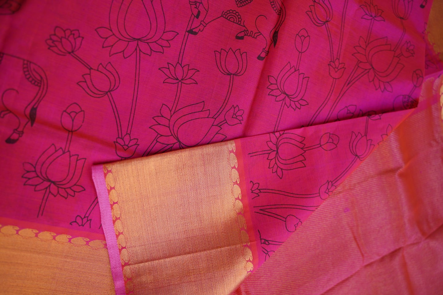 Kanchi Handloom Silk Cotton Saree PC15439