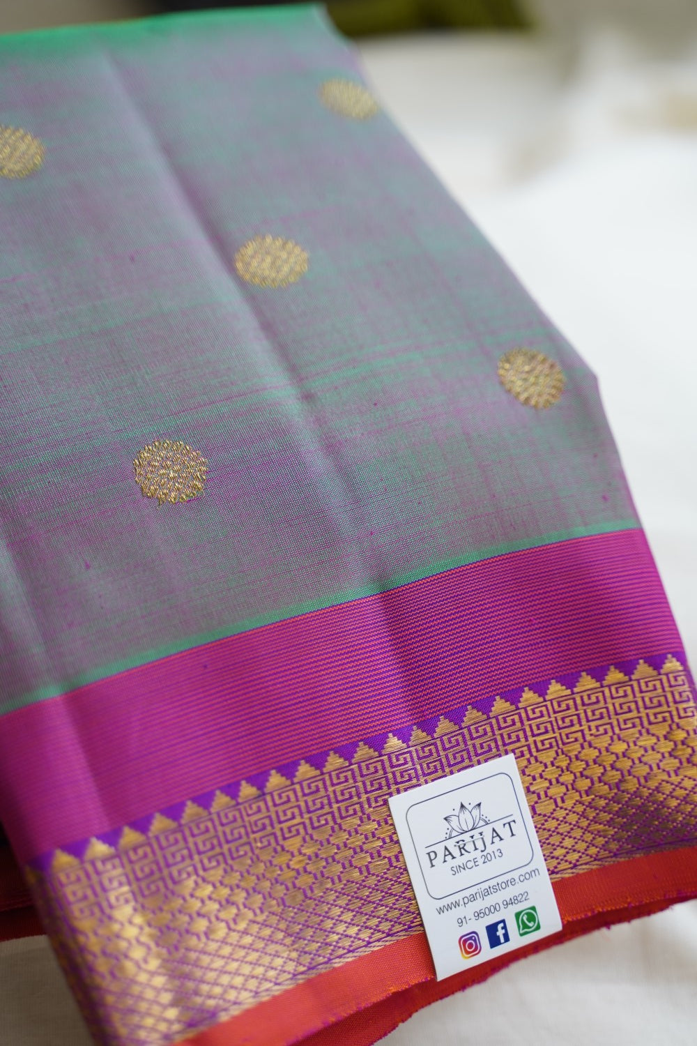 Pure Kanchi Silk Saree PC12894
