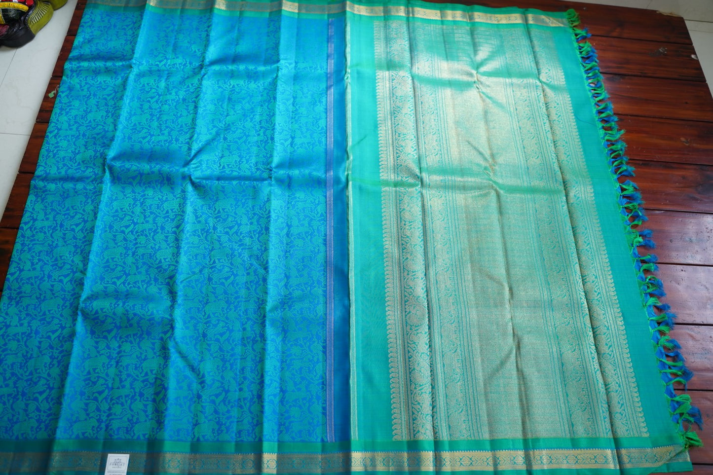 Pure Kanchi Vanasingaram Silk Saree PC12892