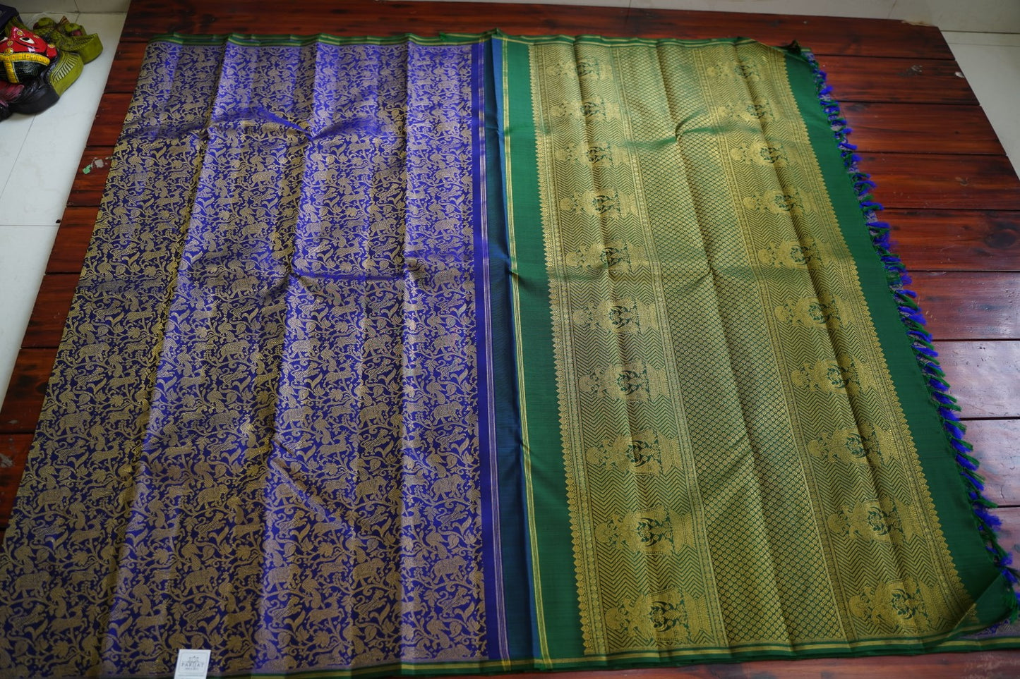 Pure Kanchi Vanasingaram Silk Saree PC12891