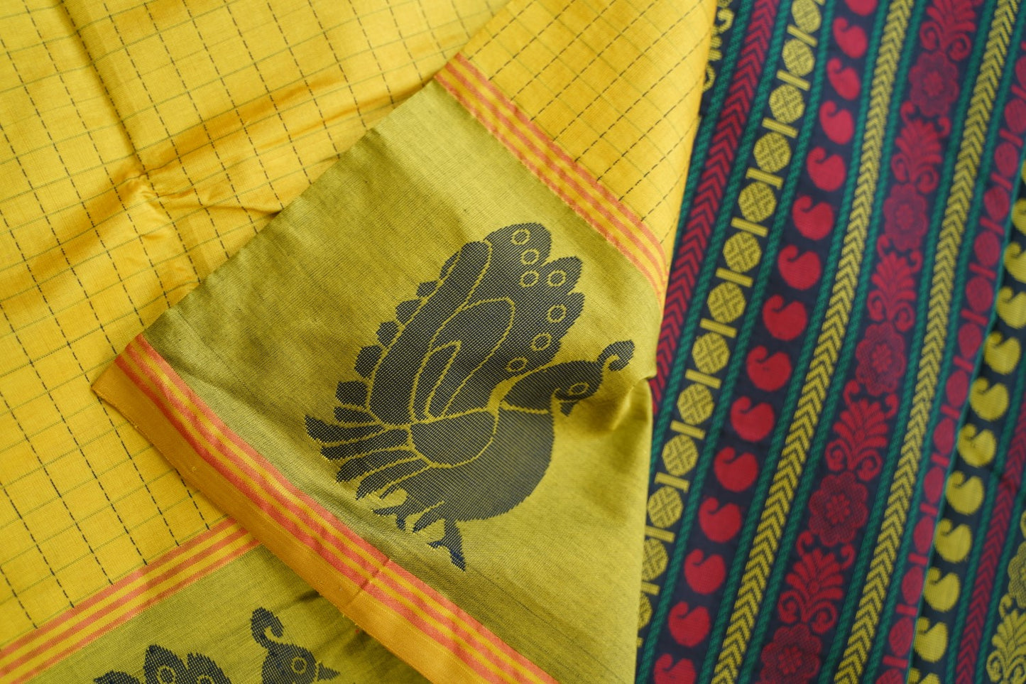 Kanchi Semi Silk Cotton Saree PC15483