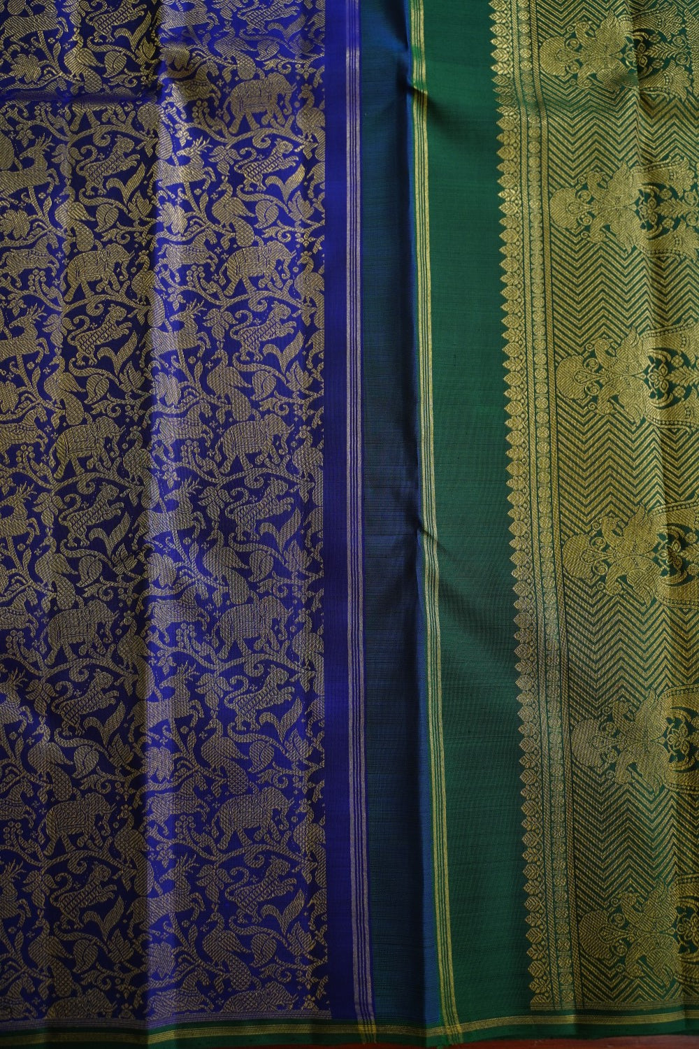 Pure Kanchi Vanasingaram Silk Saree PC12891