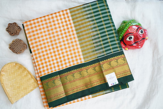 Kanchi Handloom Silk Cotton Saree PC16701