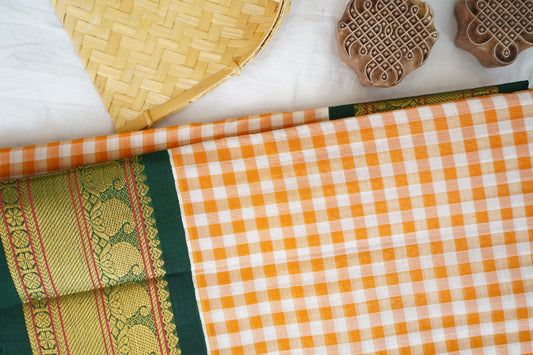 Kanchi Handloom Silk Cotton Saree PC16701