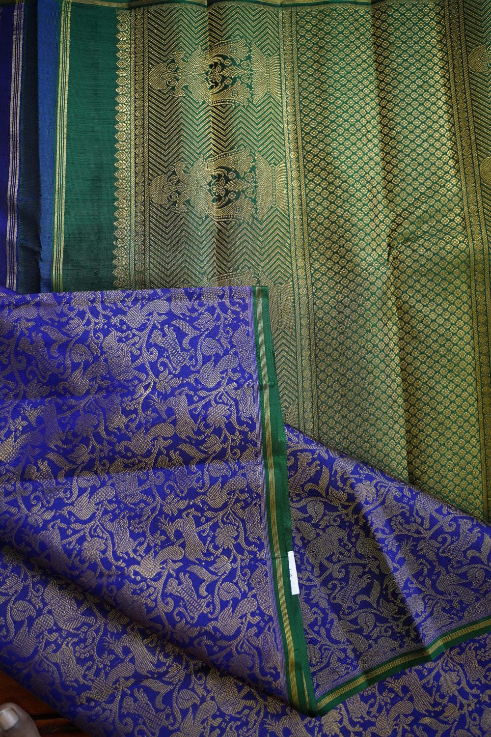 Pure Kanchi Vanasingaram Silk Saree PC12891