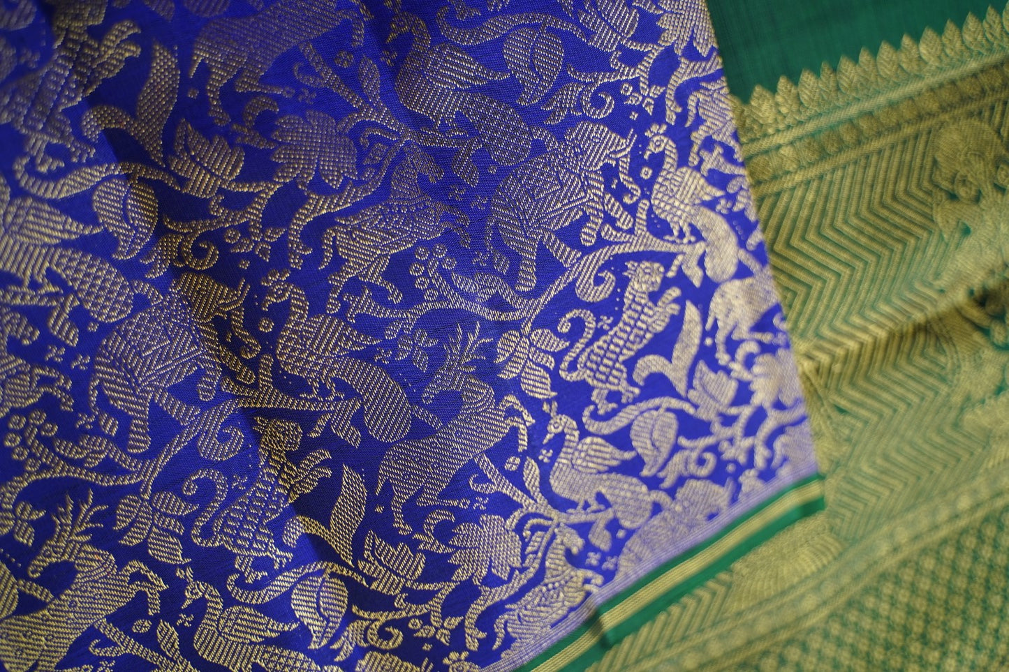 Pure Kanchi Vanasingaram Silk Saree PC12891