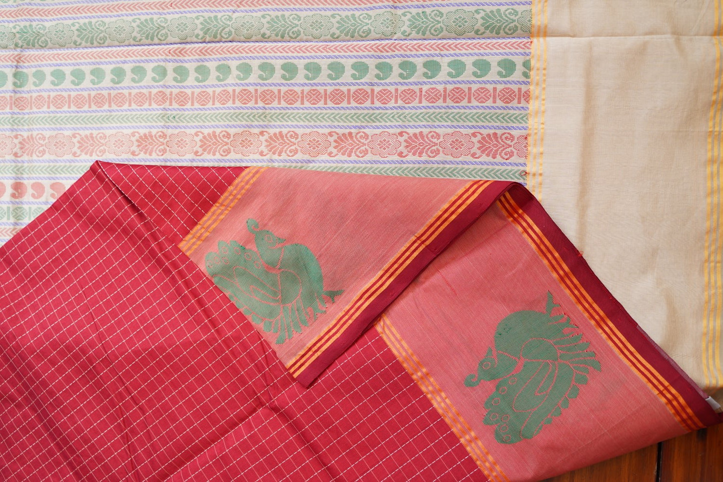 Kanchi Semi Silk Cotton Saree PC15484