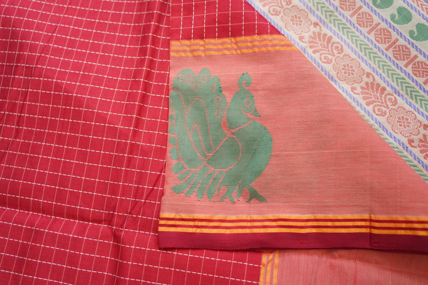 Kanchi Semi Silk Cotton Saree PC15484
